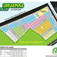 Bán Lô Đất Samsung Village Đường Bưng Ông Thoàn 60M2 Giá 3,9 Tỉ