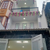 Nhà Bán Mới Đẹp 5 Tầng (3,8 X 9,3)-Diện Tíchđất :35M2- 3 Pn, 4 Wc Hẻm Ô Tô Nguyễn Thị Tần P2Q8. 7 Tỷ350