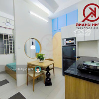 Căn Hộ 1 Phòng Ngủtách Bếp Ngay Lê Văn Sỹ - Trung Tâm Quận 3 Full Nội Thất, Máy Giặt Riêng