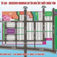 Bán Đất Nền Dự Án Diamond Riverside Thái Nguyên, 12,5 Triệu / M2, 147,3 M2