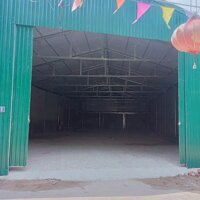 Cho thuê KHO XƯỞNG MỚI 300m2 có gác xép, chỉ 70k/m2 tại Cầu Tó, Thanh Trì, Hà Nội