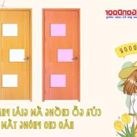 Cửa Gỗ Chống Ẩm Giải Pháp Hoàn Hảo Cho Phòng Tắm