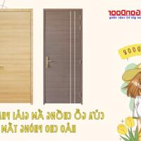 Cửa Gỗ Chống Ẩm Giải Pháp Hoàn Hảo Cho Phòng Tắm