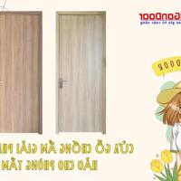 Cửa Gỗ Chống Ẩm Giải Pháp Hoàn Hảo Cho Phòng Tắm