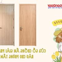 Cửa Gỗ Chống Ẩm Giải Pháp Hoàn Hảo Cho Phòng Tắm