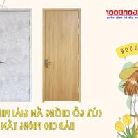 Cửa Gỗ Chống Ẩm Giải Pháp Hoàn Hảo Cho Phòng Tắm