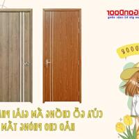 Cửa Gỗ Chống Ẩm Giải Pháp Hoàn Hảo Cho Phòng Tắm