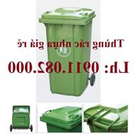 Giảm giá thùng rác cuối năm, thùng rác nhựa 120 240 660 giá rẻ cạnh tranh- lh 0911082000