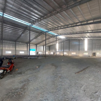 Cho Thuê Xưởng Mới Xây, Khuôn Viên Đât 9000.,Xưởng 6500M2.Giáy Phép Đầy Đủ.bến Cát Bình Dương