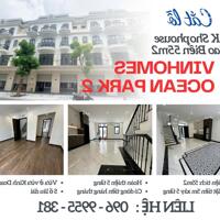 Siêu phẩm Shophouse Sao Biển giá cắt lỗ RẺ nhất Vinhomes Ocean Park 2