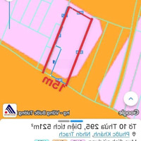 586M2 Có 100M2 Thổ Cư, Ngang 15M, Shr, Đất Sạch Mặt Tiền Đường Phạm Thái Bường, Xã Phước Khánh