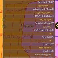 Bán Đất 223.3M2, 12 Tỷ Tại Nguyễn Chí Thanh, Cam Nghĩa, Cam Ranh, Khánh Hòa Siêu Hot -Qh Lô Góc