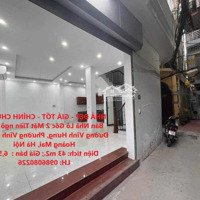 Nhà Đẹp - Giá Tốt - Chính Chủ Cần Bán Nhà Lô Góc 2 Mặt Tiền Đường Vĩnh Hưng, Hoàng Mai, Hà Nội