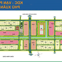 Bán Đất Nền Dự Án Tại Kdc Phú Xuân Vạn Phát Hưng, 40 Triệu / M2, 132 M2, Giá Siêu Hời