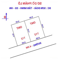 Bán 112M2Mặt Tiền8M Hậu 8M Full Thổ Cư , Cách Thị Trấn Sóc Sơn 5Km . Giá Chỉ 1,4 Tỷ