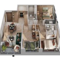 BÁN CĂN HỘ CHUNG CƯ 3PN 90,7m2, CĂN GÓC - TÒA PACIFIC - VINHOMES CỔ LOA