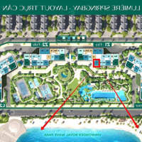 Căn 2 Phòng Ngủ(62,5M2) Lumiere Springbay View Hồ Tạo Sóng - Vinhomes Ocean Park