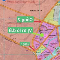 Bán Đất Kỳ Thịnh Mặt Đường Nhựa Ô Tô Tránh Ngay Cổng Vinfast, Giá Cực Rẻ Chỉ Hơn 4 Triệu/M2 0973430919