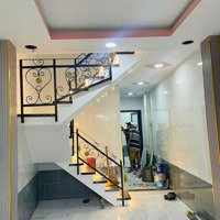 Nhà Mới, Nở Hậu 3.8M Tài Lộc, 2 Tầng 3 Phòng Ngủ2 Wc, Hẻm Ba Gác, Phù Hợp Vợ Chồng Son, Công Nhân Viên