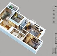 Bán Căn Hộ Chung Cư Samsora Premier, 3,76 Tỷ, 60M2, 2 Phòng Ngủ 2 Vệ Sinh Yết Kiêu, Hà Đông, Hà Nội