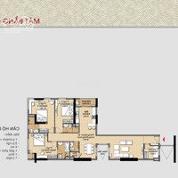 Bán Căn Hộ 161M2 - 3 Phòng Ngủ- 4 Vệ Sinh Giá Bán 2,85 Tỷ. Lh Mr. Tùng 0964690900