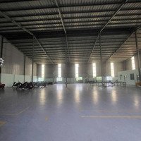 Cho Thuê 1300M2 Xưởng Thuận Giao, Thuận An Giá: 60 Triệu/Th Nền Epoxy, Đường Cont, Pccc