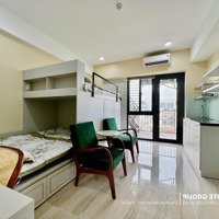 Studio 2 Giường Bancon Full Nội Thất Ngay Chân Cầu Tân Thuận