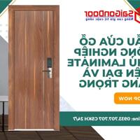 Mẫu Cửa Gỗ Công Nghiệp Phủ Laminate Hiện Đại Và Sang Trọng