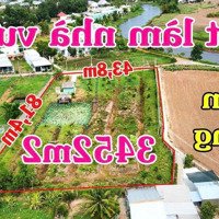 Đất Gần Sông -Làm Nhà Vườn Nghỉ Dưỡng Tuyệt Đẹp Tại Cần Giuộc ,Giá Rẻ Chưa Từng Có Trên Thị Trường