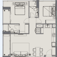 Sở hữu căn 2PN DT:76.8M2 chỉ với 2.187tỷ căn góc view sông Hàn