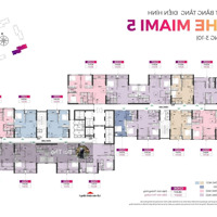 Bán Căn Hộ 3Pn- 2 Vệ Sinhdiện Tích 81M2 Toà Gs5 The Miami Vinhomes Smart City