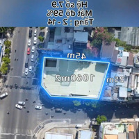 Góc 2 Mặt Tiền Đẹp (23X55) 1060M2 Nguyễn Văn Trỗi, Phường 17, Phú Nhuận. Gpxd: 3 Hầm + 15 Tầng