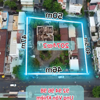 Cho Thuê Khuôn Đất Lớn Trung Tâm Mặt Tiền Ung Văn Khiêm, Phường 25, Bình Thạnh 2074M2