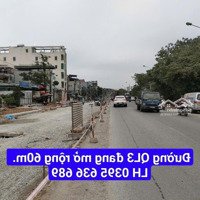 Bán Đất Mặt Đường Ql3 Mở Rộng 60M Trung Tâm Thị Trấn Đông Anh Kinh Doanh Sầm Uất 76M Hơn 10 Tỷ.