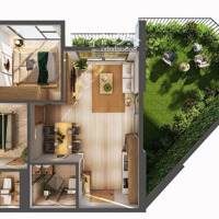 Bán Căn Hộ Sky Forest 2 Phòng Ngủ, 83 M2, Có 20 M2 Sân Vườn Giá Tốt Tại Ecopark