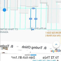 Bán Đất Tặng Nhà. Mặt Tiền Trườg Chinh, 4,7 Tỷ, 81M2, Mặt Tiền 4.5M, Ngõ Rộng 32M, Pháp Lý Đầy Đủ.