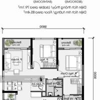 Căn Alnata Plus 2 Phòng Ngủ 2 Vệ Sinh85.4M2 (Celadon City) Giá Bán 5.6Ty (102%) Tỷ View Công Viên Hồ Cảnh Quan