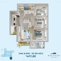 Chỉ Từ 1 Tỷ Tỷ Sở Hữu Ngay Căn 3 Phòng Ngủtiêu Chuẩn 5 Sao Toà Seaview Residences - Eco Central Park