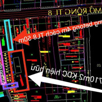 Bán Đất Lớn Tại Củ Chi Ngay Tỉnh Lộ 8, Đất Đẹp Sẵn Thổ Cư 382M2, 2 Lối Ra Vào.