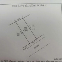 Bán Đất Dịch Vụ Di Trạch Diện Tích 109.9 M2 Mặt Tiền 5.95M Giá 118 Triệu