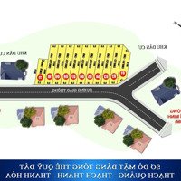 Đất Ngay Kcn Thạch Quảng Chỉ 1Xx /1 Lô 125M2 Full Thổ Cư Sẵn Sổ Từng Lô.