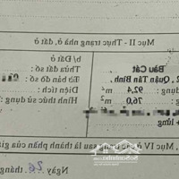 Bán Nhà Riêng Đường Bàu Cát Tân Bình. 4X23, Đường 10M. Nhà Được Tặng, Kẹt Tiền Bán Giá Rẻ.