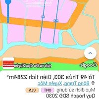 Bán Đất Bông Trang Diện Tích: 2284M2 Có 140M2 Thổ Cư, Đường Nhựa, Khu Dân Cư, Gần Chợ Bông Trang