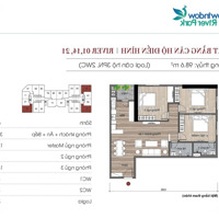 Bán Gấp Trước Tết Cc 3 Phòng Ngủ98,6M2 Eurowindow River Park View Đẹp Giá Rẻ 4,6 Tỷ