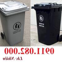 Thùng rác nhựa Phan Khánh Đăng giá rẻ tại miền tây- thùng rác 120L, 240L, 660L giá sỉ- lh 0911082000