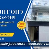 PHÒNG TRỌ SINH VIÊN GIÁ CHỈ TỪ 2.500.000đ/THÁNG