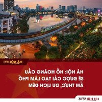 Phân Lô Phố Víp Hoàng Cầu 2 Ôtô Tránh , Kinh Doanh , Vài Bước Ra Hồ 45M , 5T ,Mặt Tiền4,5M . Giá 16,5Ti