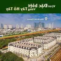 Chính Chủ Cần Bán Căn Liền Kề View Vườn Hoa 6 Phòng Ngủhướng Nam, Có Hầm Có Thang Máy, Giá Chưa Đến 30 Tỷ.