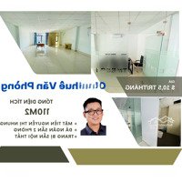 Tầng Văn Phòng, 110M2, Có Nội Thất Cơ Bản, Ngăn Sẳn 2 Phòng, Có Bancony, Mặt Tiền Nguyễn Thị Nhung