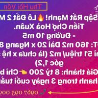 HẠ GIÁ Sâu 400 triệu Vnđ -Vị trí góc đường lớn kinh doanh mạnh nhất Khhu vực